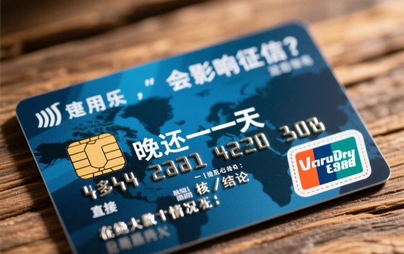 信用卡晚还一天会影响征信吗