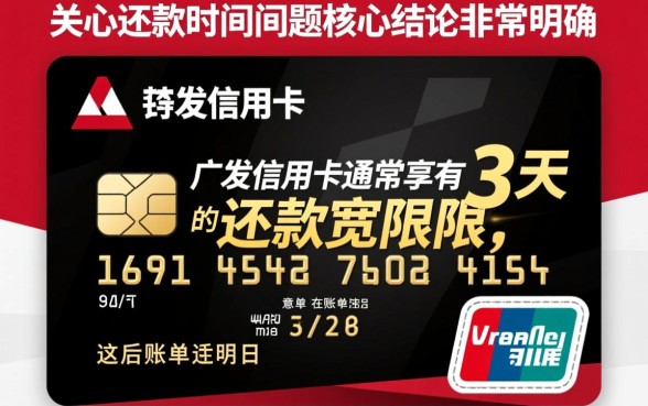广发信用卡可以延迟几天还款