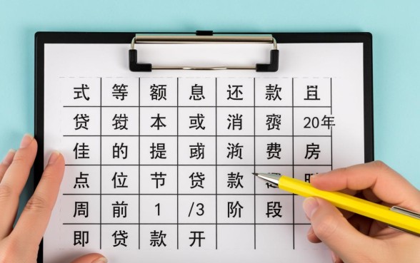 等额本息20年最佳还款时间