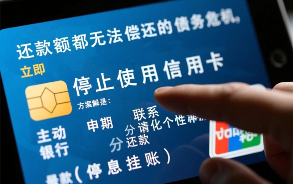 信用卡最低还款还不上怎么办