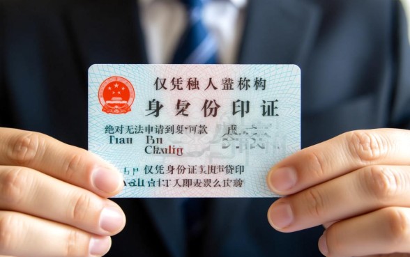用别人身份证复印件能贷款吗