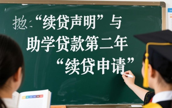 生源地助学贷款第二年怎么办