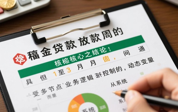 公积金贷款一般多长时间放款