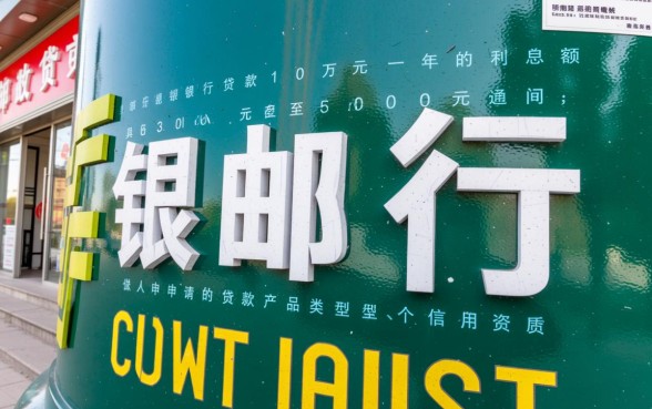 邮政银行贷款10万一年利息多少