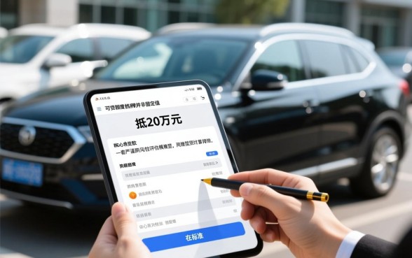 20万的车抵押贷款能贷多少