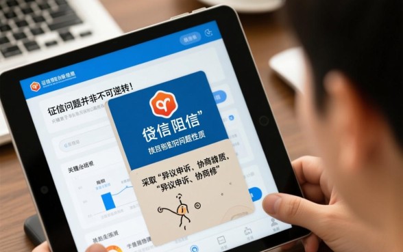 银行贷款征信有问题怎样处理