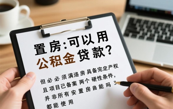 买安置房可以用公积金贷款吗