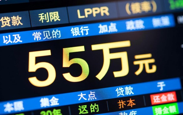 55万贷款30年每月还多少