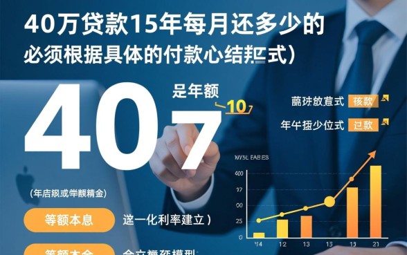 40万贷款15年每月还多少,利息一共多少钱? 40万贷款15年每月还多少