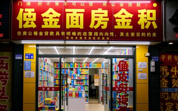 买门面房可以用公积金贷款吗