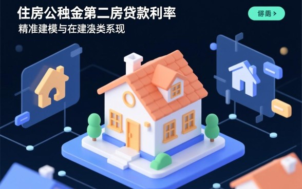 公积金二套房贷款利率是多少