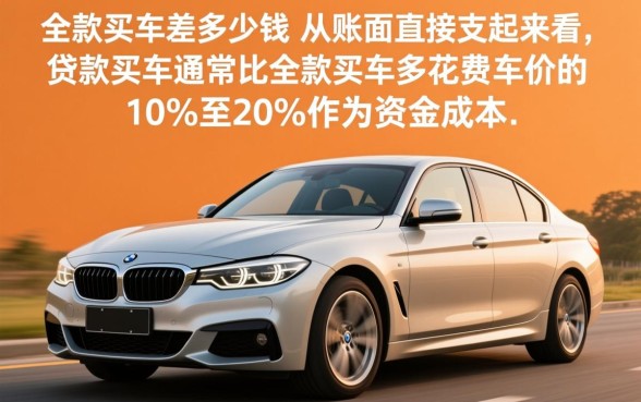 贷款买车与全款买车差多少钱