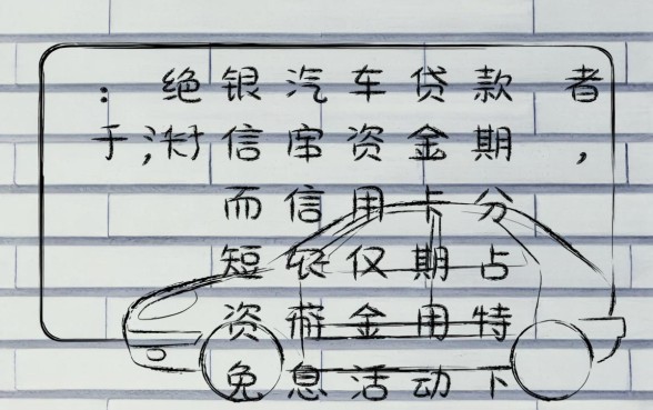 买车信用卡分期好还是贷款好