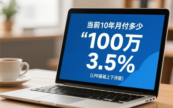 贷款100万10年月供多少