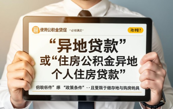 异地买房可以用公积金贷款吗