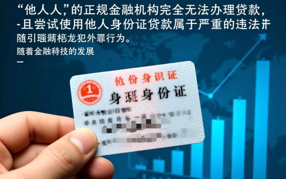 捡到别人的身份证可以贷款吗