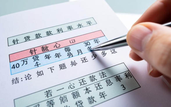 40万贷款30年每月还多少