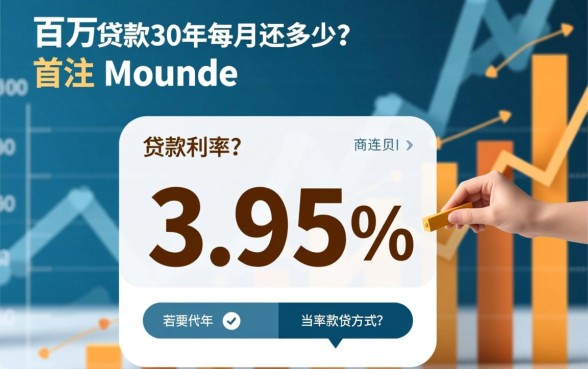 一百万贷款30年每月还多少