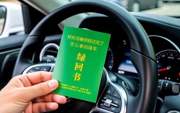 汽车贷款还完了怎么拿回绿本
