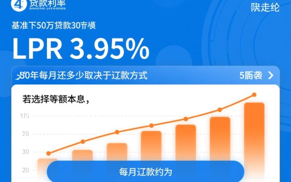 50万贷款30年每月还多少