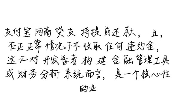 支付宝网商贷可以提前还款吗