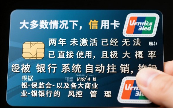 信用卡两年没激活还能用吗