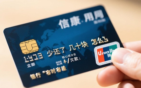 信用卡少还了几十块怎么办