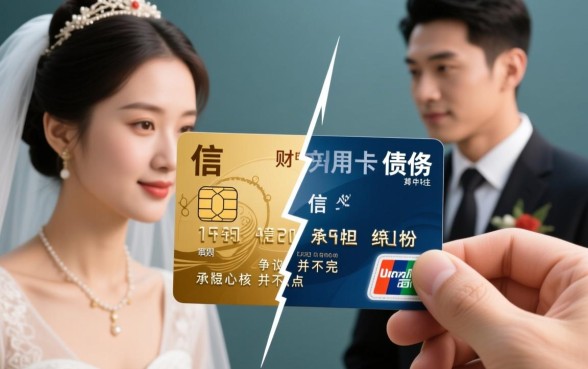 离婚后信用卡债务如何承担