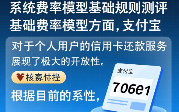 支付宝还信用卡有手续费吗