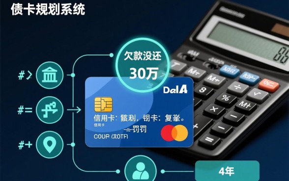 信用卡欠款30万4年没还