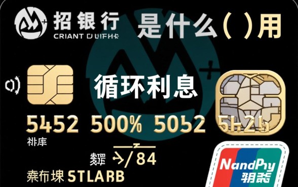 招行信用卡循环利息是什么