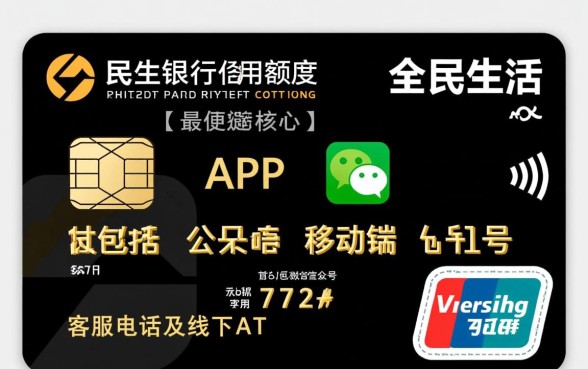民生银行信用卡怎么查额度