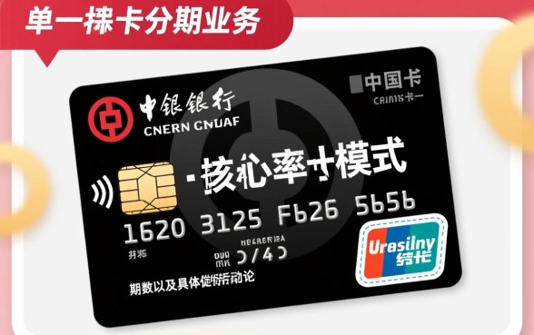 中国银行信用卡分期手续费多少