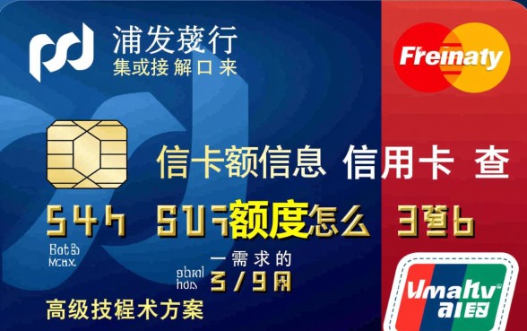 浦发银行信用卡额度怎么查