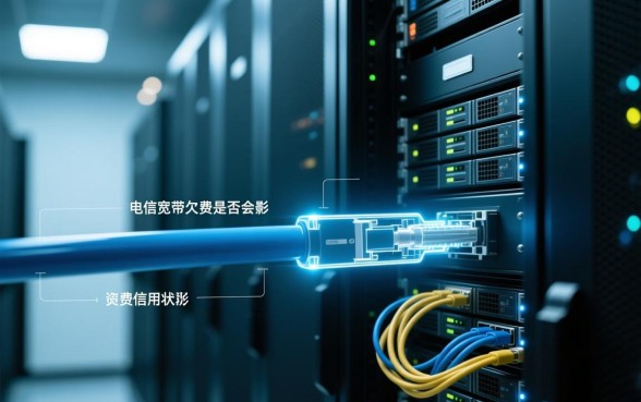 电信宽带欠费会影响征信吗