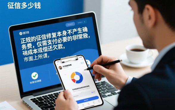 修复个人征信一般要多少钱