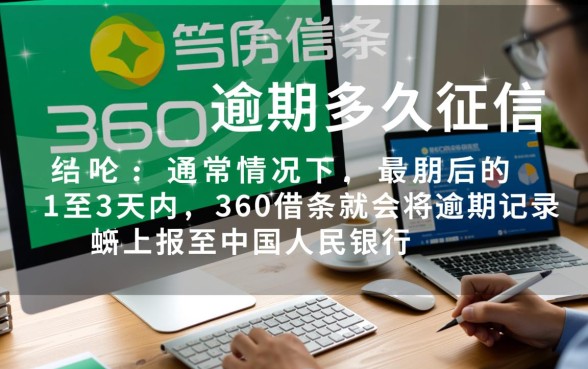 360借条逾期多久上征信
