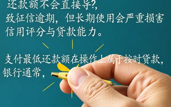 最低还款额会不会影响信用
