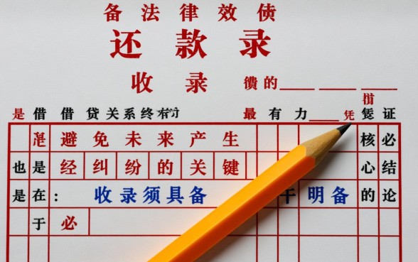 还款收条怎么写有法律效力