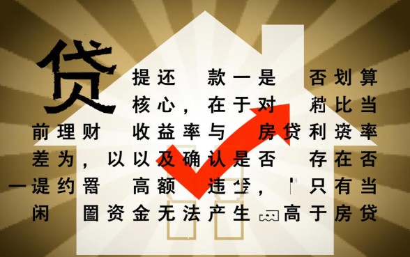 房贷提前还款需要注意什么