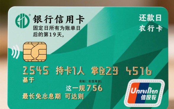 农行信用卡账单日和还款日