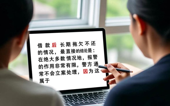 借钱给朋友不还报警有用吗