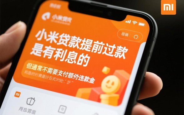 小米贷款提前还款有利息吗