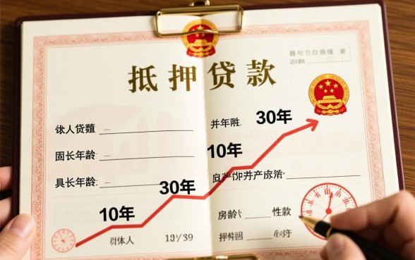 房产证抵押贷款能贷多少年