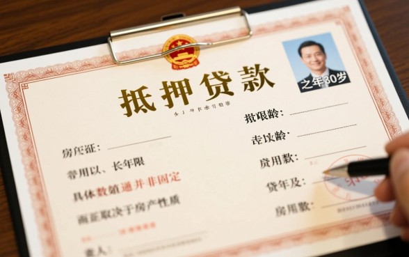 房产证抵押贷款能贷多少年
