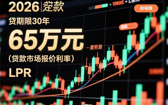 65万贷款30年月供多少