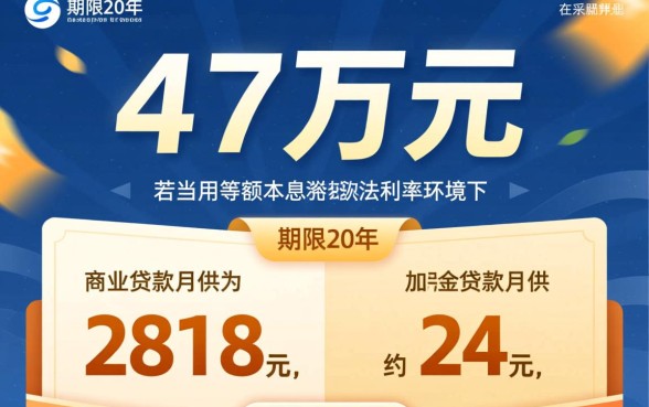贷款47万20年月供多少