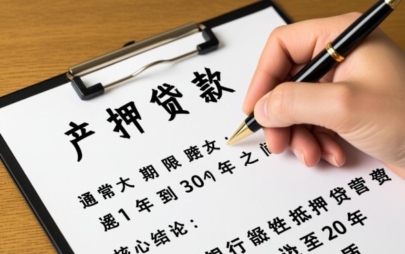 房产抵押贷款可以贷多少年