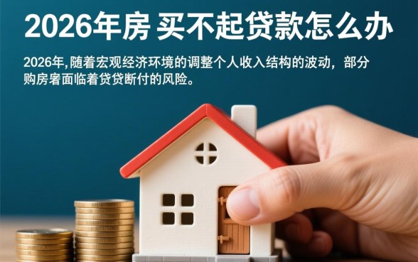 贷款买房还不起贷款怎么办,房贷断供银行会怎么处理 贷款买房还不起贷款怎么办