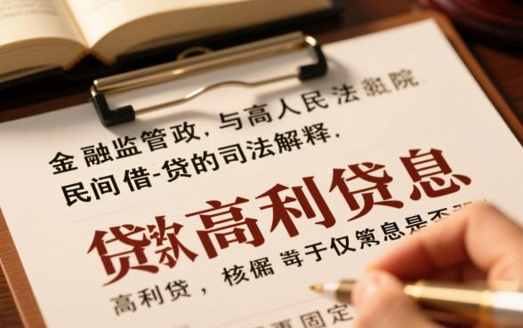 贷款利息超过多少算高利贷,多少利息不受法律保护? 贷款利息超过多少算高利贷